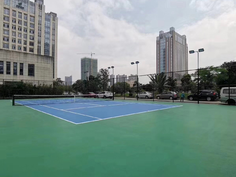 浦东软件园丙烯酸球场